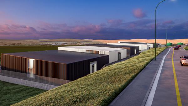 976  m² Industrial space