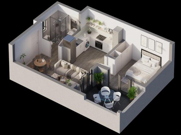 1 Bedroom Apartment