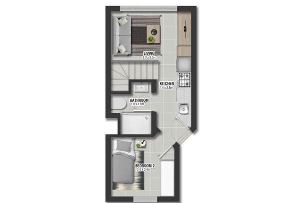 2 Bedroom Apartment
