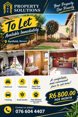1 Bedroom Apartment