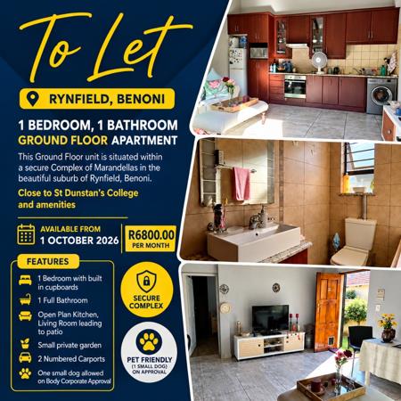1 Bedroom Apartment