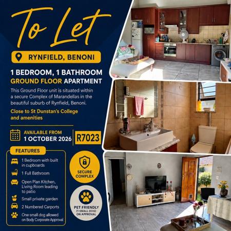 1 Bedroom Apartment