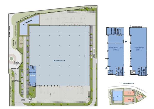 21 795  m² Industrial space