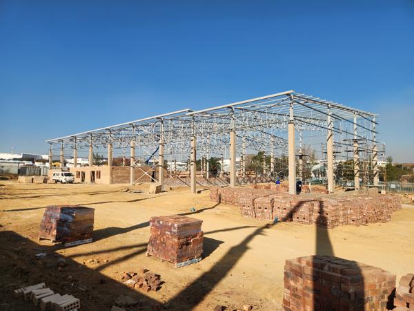 896  m² Industrial space