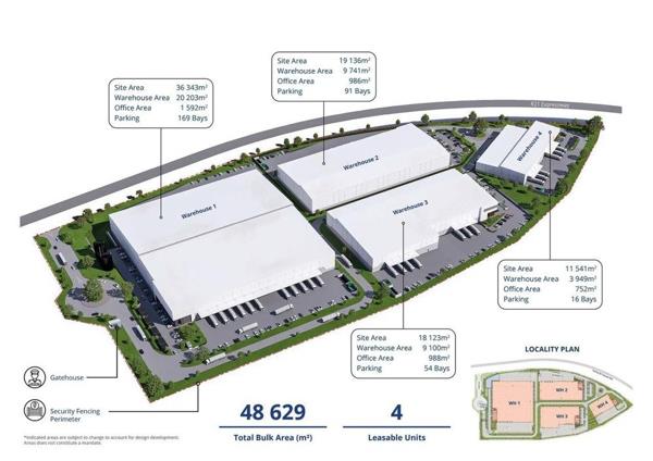 46 672  m² Industrial space