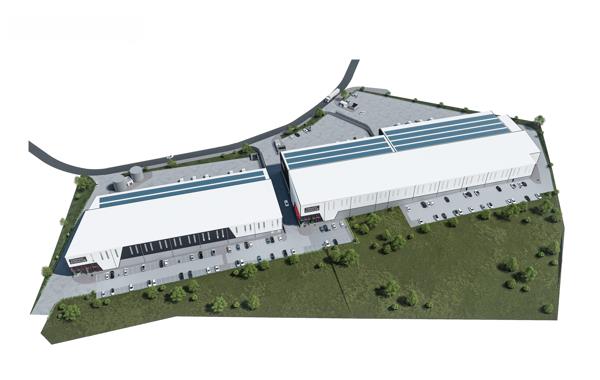 14 661 m² Industrial space