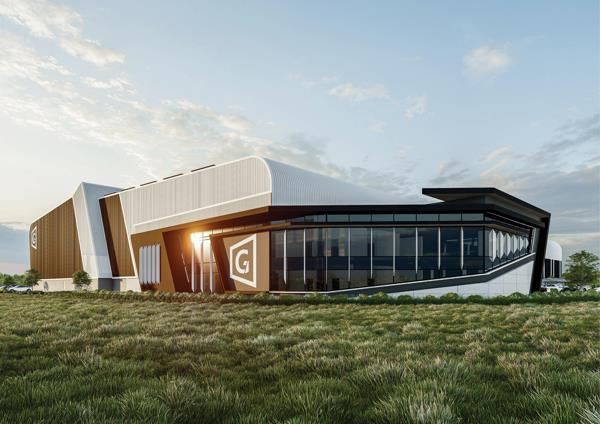 7 736 m² Industrial space