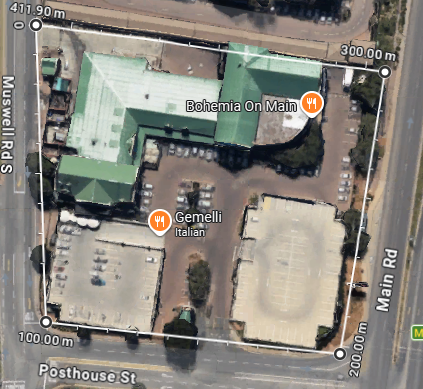 10 500  m² Retail Space