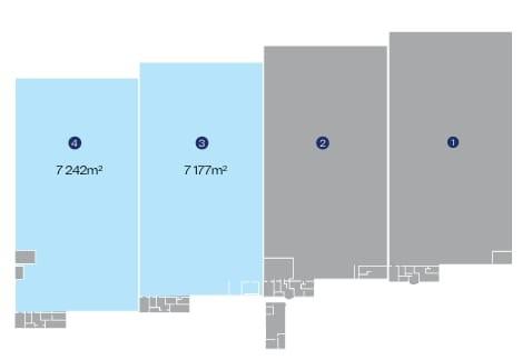 14 419 m² Industrial space