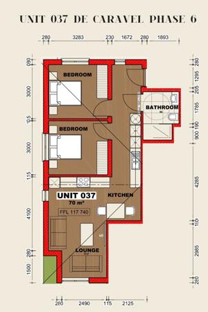 2 Bedroom Apartment