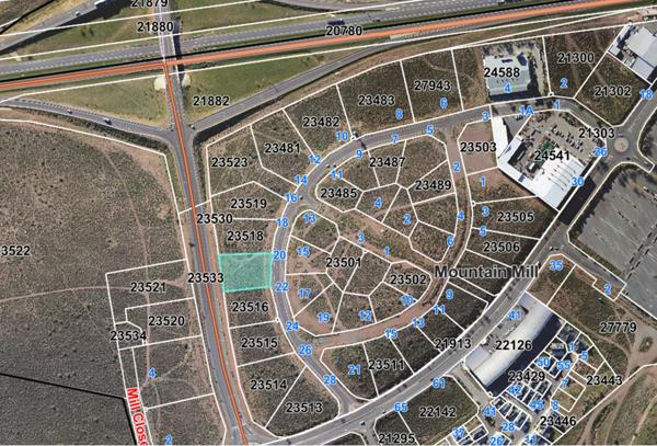 2 433 m² Land