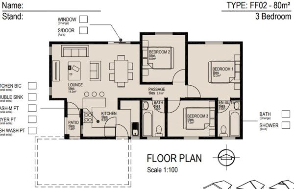 3 Bedroom House