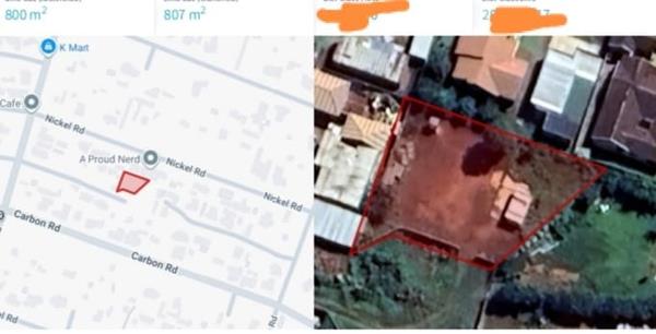 800 m² Land