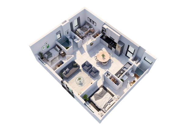 3 Bedroom Apartment