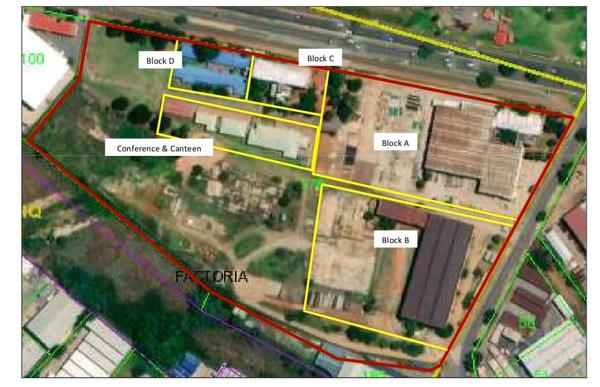 14 430 m² Commercial space