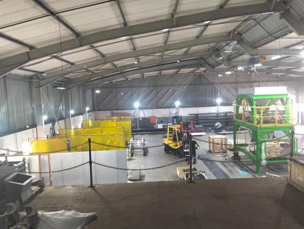 1 397 m² Industrial space