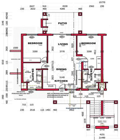2 Bedroom Townhouse