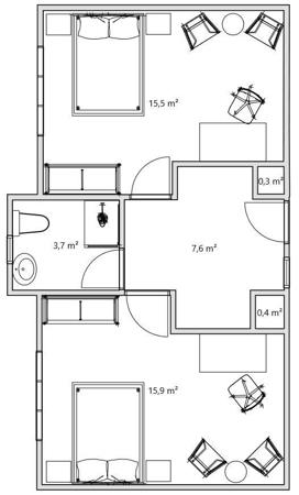 2 Bedroom Apartment