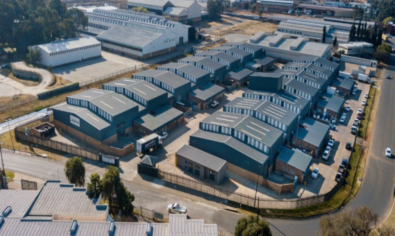 607 m² Industrial space