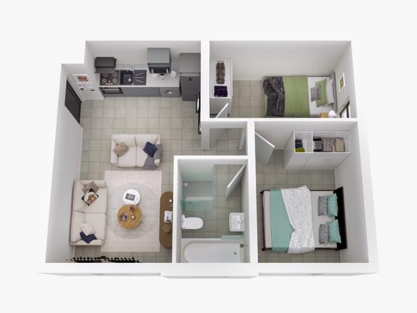 2 Bedroom Apartment