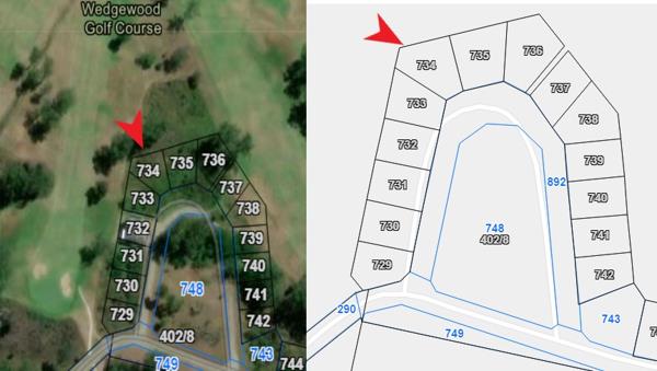 750 m² Land