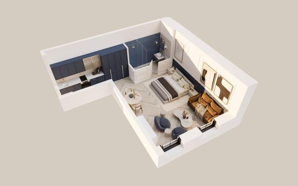 1 Bedroom Apartment