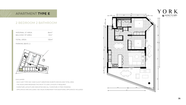 2 Bedroom Apartment