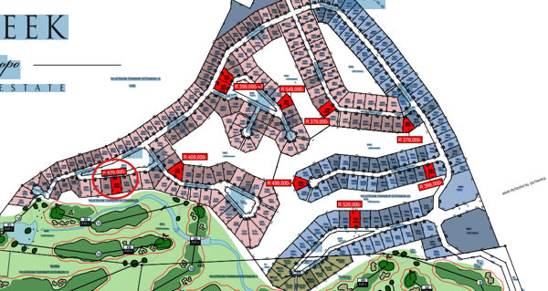 1 395 m² Land