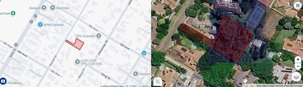 1 691 m² Land