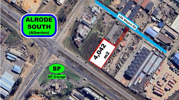 4 042 m² Land