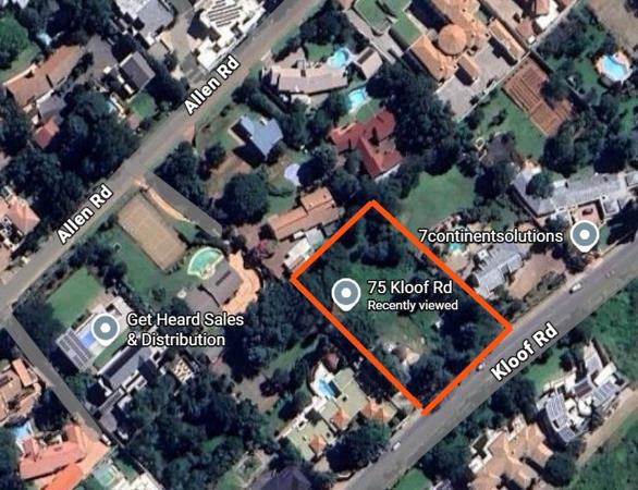 3 998 m² Land