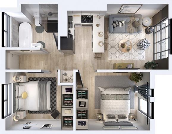 2 Bedroom Apartment