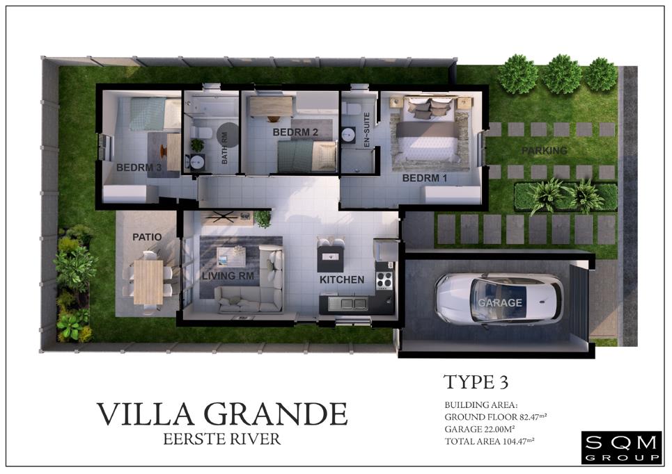 3 Bedroom Townhouse