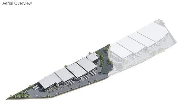 1 173 m² Industrial space