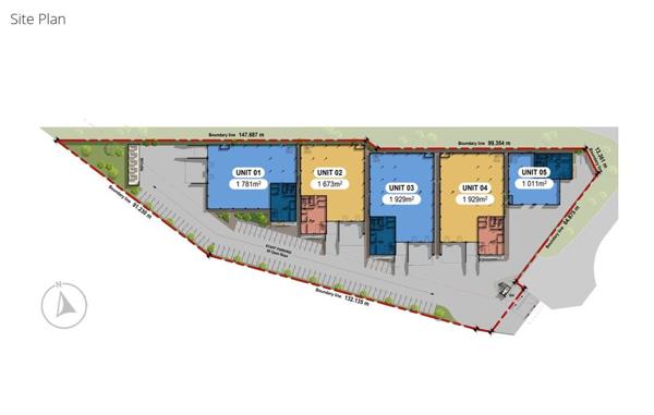 724 m² Industrial space