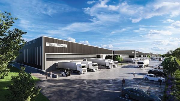 2 323 m² Industrial space