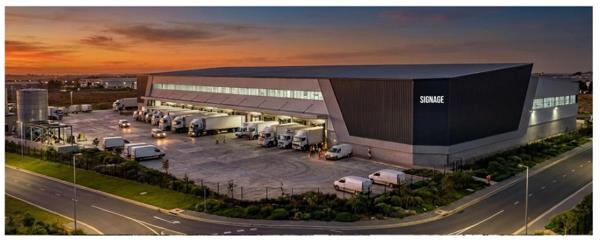3 825 m² Industrial space