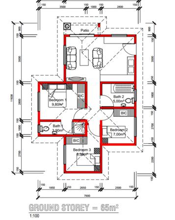 3 Bedroom House