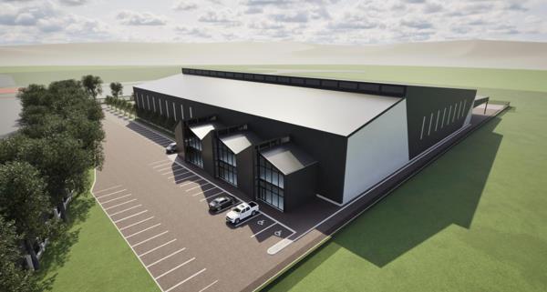 7 900 m² Industrial space