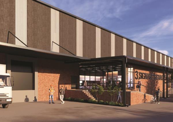 2 200 m² Industrial space