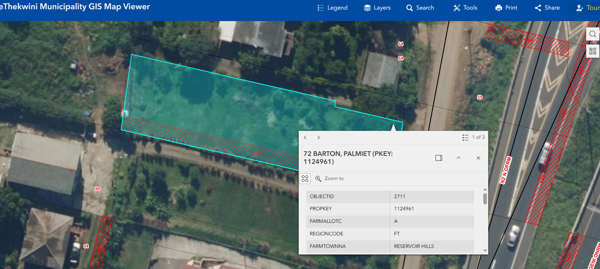 1 146 m² Land