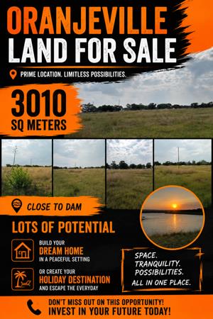 3 010 m² Land