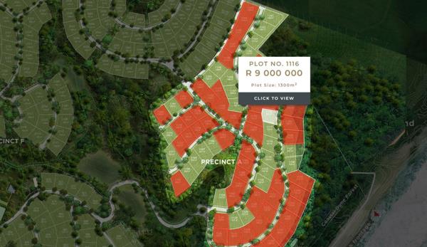 1 300 m² Land