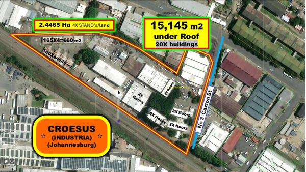 15 145 m² Industrial space