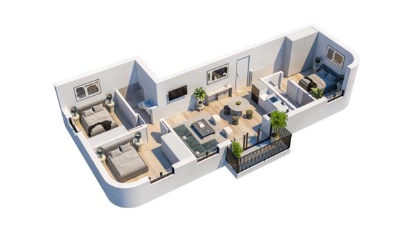 3 Bedroom Apartment