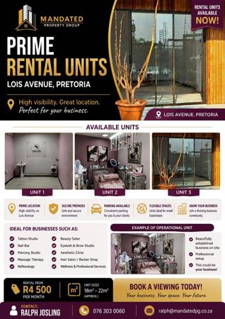 18 m² Commercial space