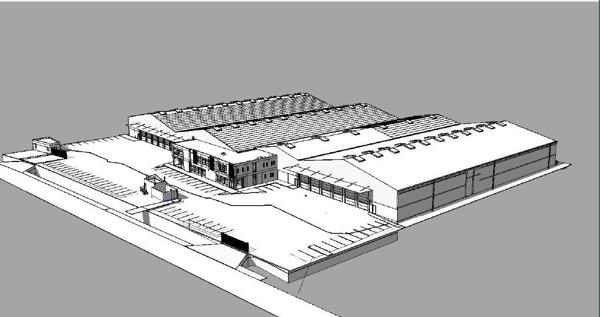 10 670 m² Industrial space