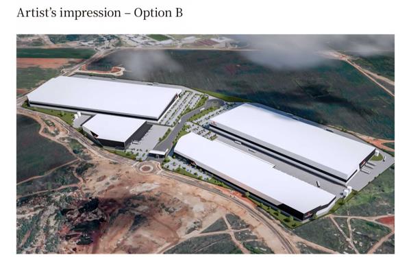 60 100 m² Industrial space