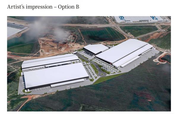134 100 m² Industrial space