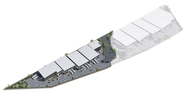 1 929 m² Industrial space